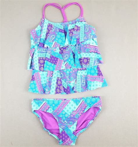 Joules Jasmine Tankini- Swimwear. . Purple justice tankini